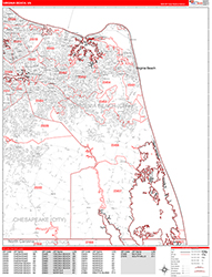Red Line Map Example